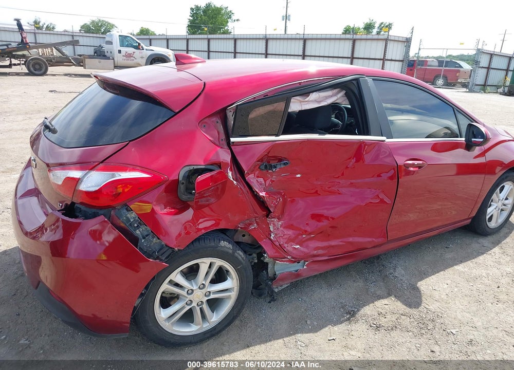 2017 CHEVROLET CRUZE LT AUTO VIN: 3G1BE6SM9HS603605