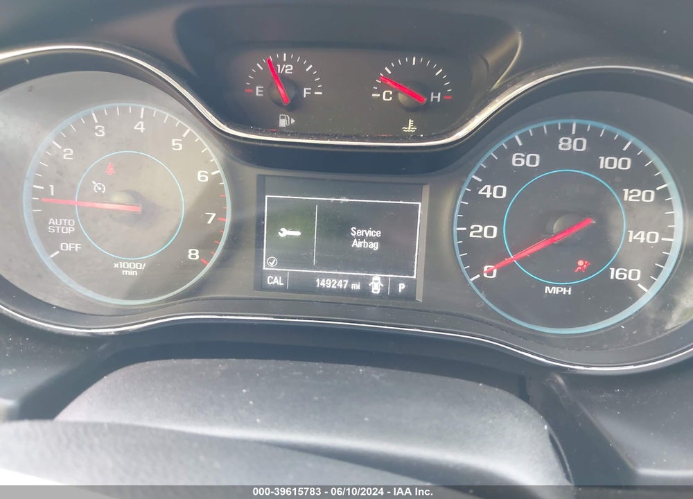 2017 CHEVROLET CRUZE LT AUTO VIN: 3G1BE6SM9HS603605