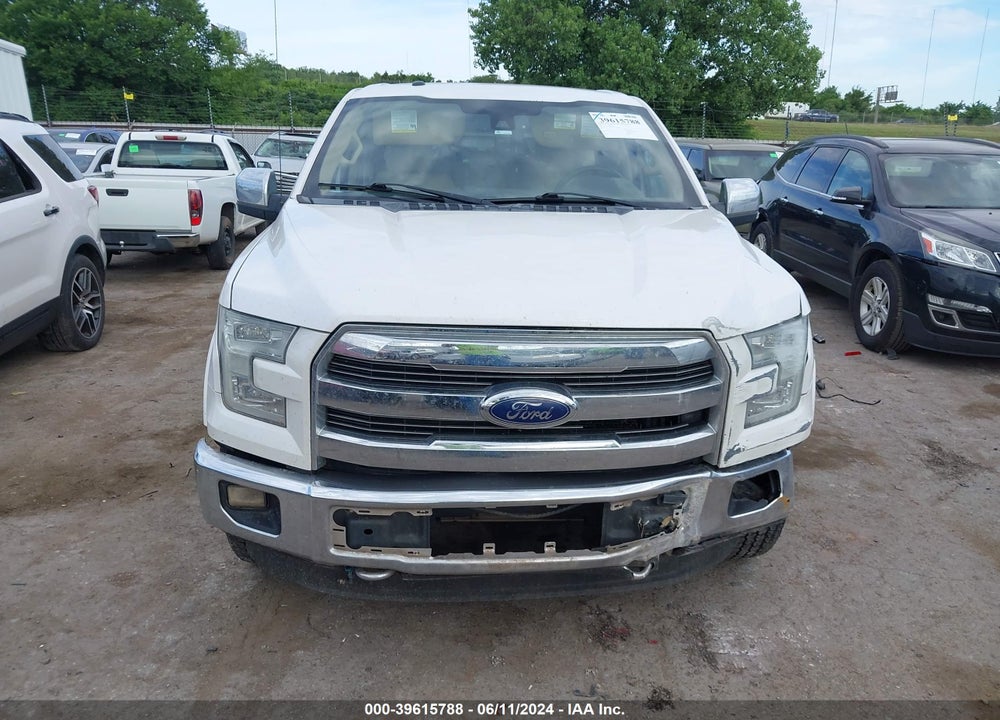 2015 FORD F-150 LARIAT VIN: 1FTEW1EF7FKE38695