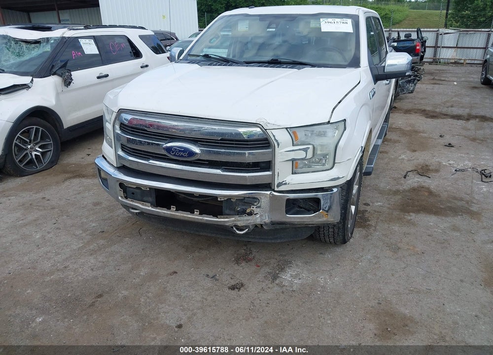 2015 FORD F-150 LARIAT VIN: 1FTEW1EF7FKE38695