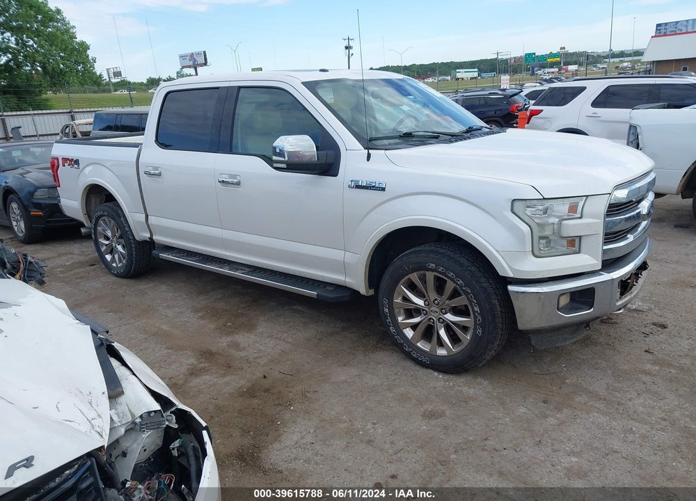 2015 FORD F-150 LARIAT VIN: 1FTEW1EF7FKE38695