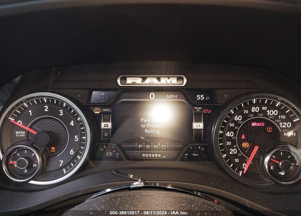 2023 RAM 1500 BIG HORN 4X4 5'7 BOX VIN: 1C6SRFFTXPN682781