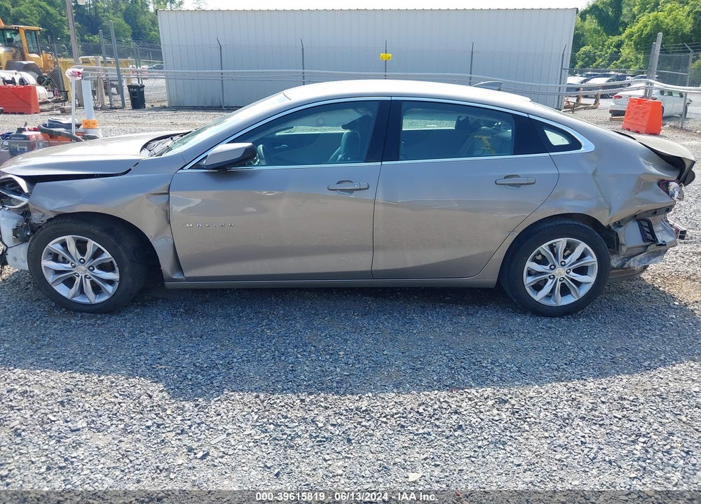 2022 CHEVROLET MALIBU FWD LT VIN: 1G1ZD5ST5NF147556