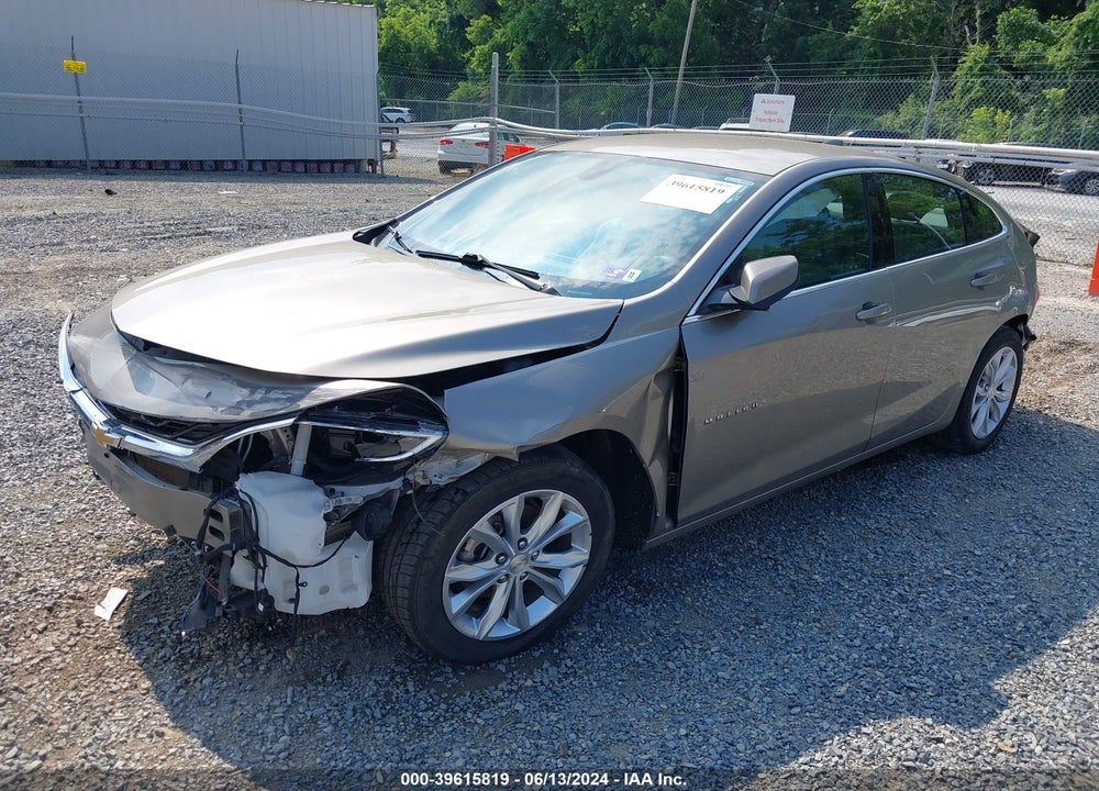 2022 CHEVROLET MALIBU FWD LT VIN: 1G1ZD5ST5NF147556