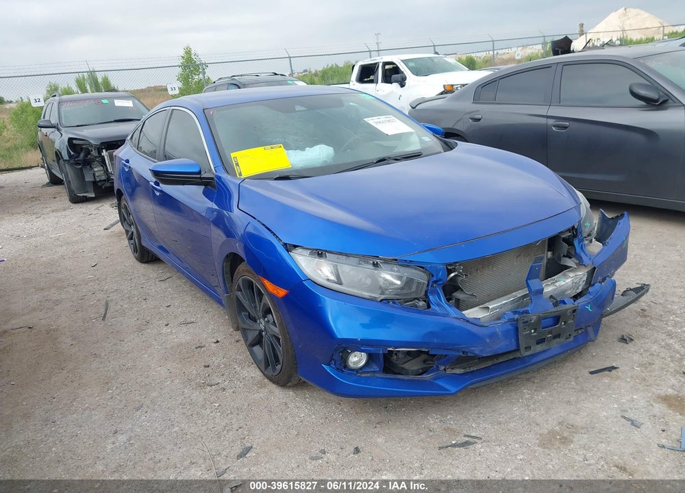 2019 HONDA CIVIC SPORT VIN: 19XFC2F85KE026419