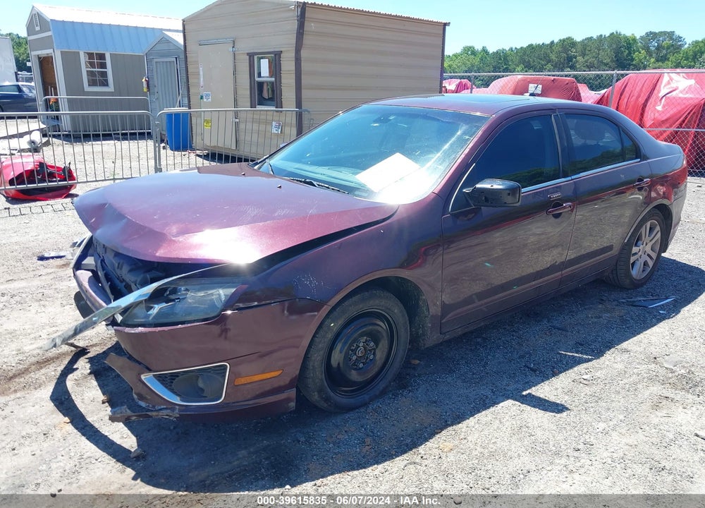 2012 FORD FUSION SEL VIN: 3FAHP0JA2CR267169