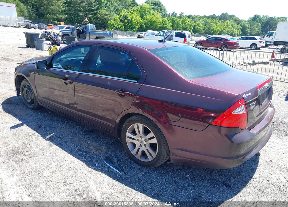 2012 FORD FUSION SEL VIN: 3FAHP0JA2CR267169
