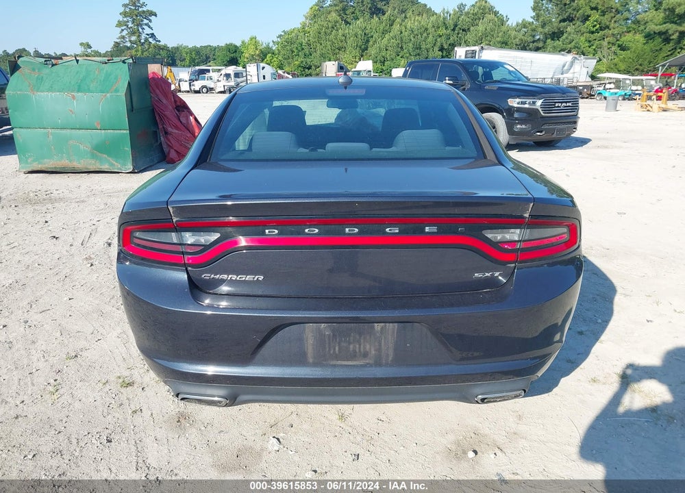 2016 DODGE CHARGER SXT VIN: 2C3CDXHG6GH318162