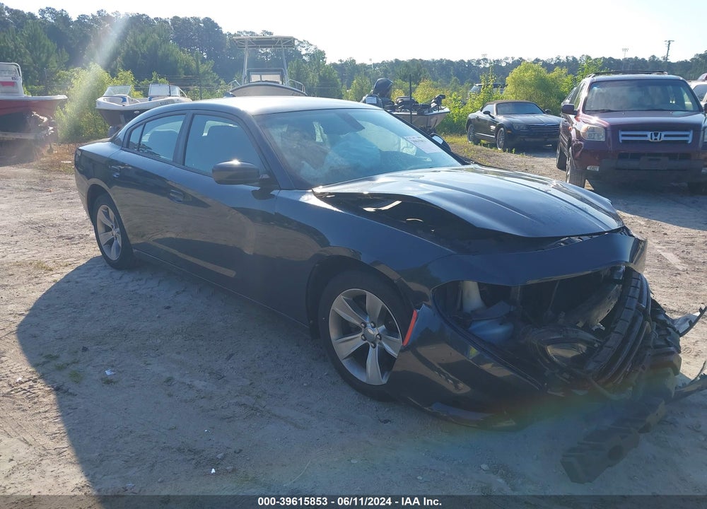 2016 DODGE CHARGER SXT VIN: 2C3CDXHG6GH318162