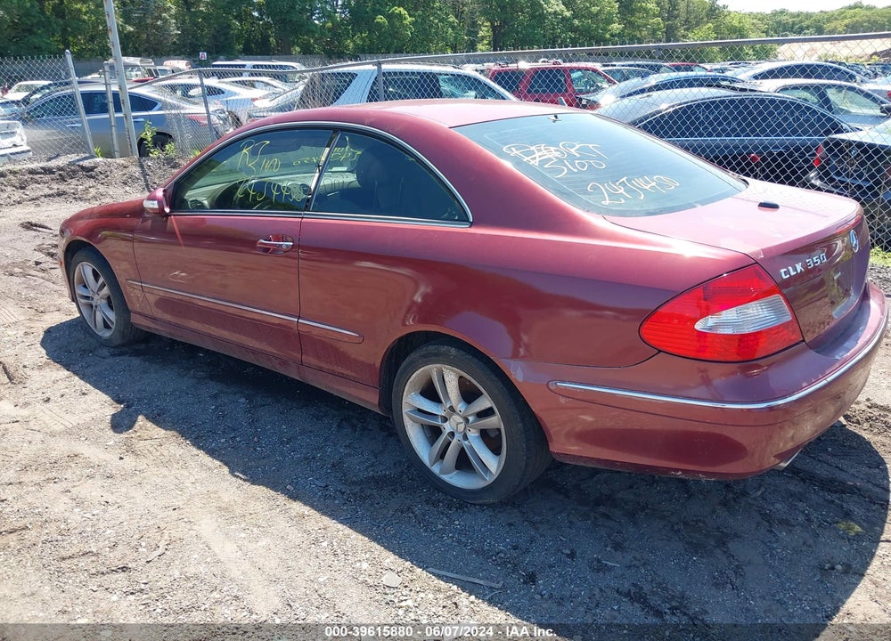 2006 MERCEDES-BENZ CLK 350 VIN: WDBTJ56H06F196434