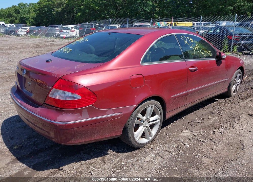 2006 MERCEDES-BENZ CLK 350 VIN: WDBTJ56H06F196434