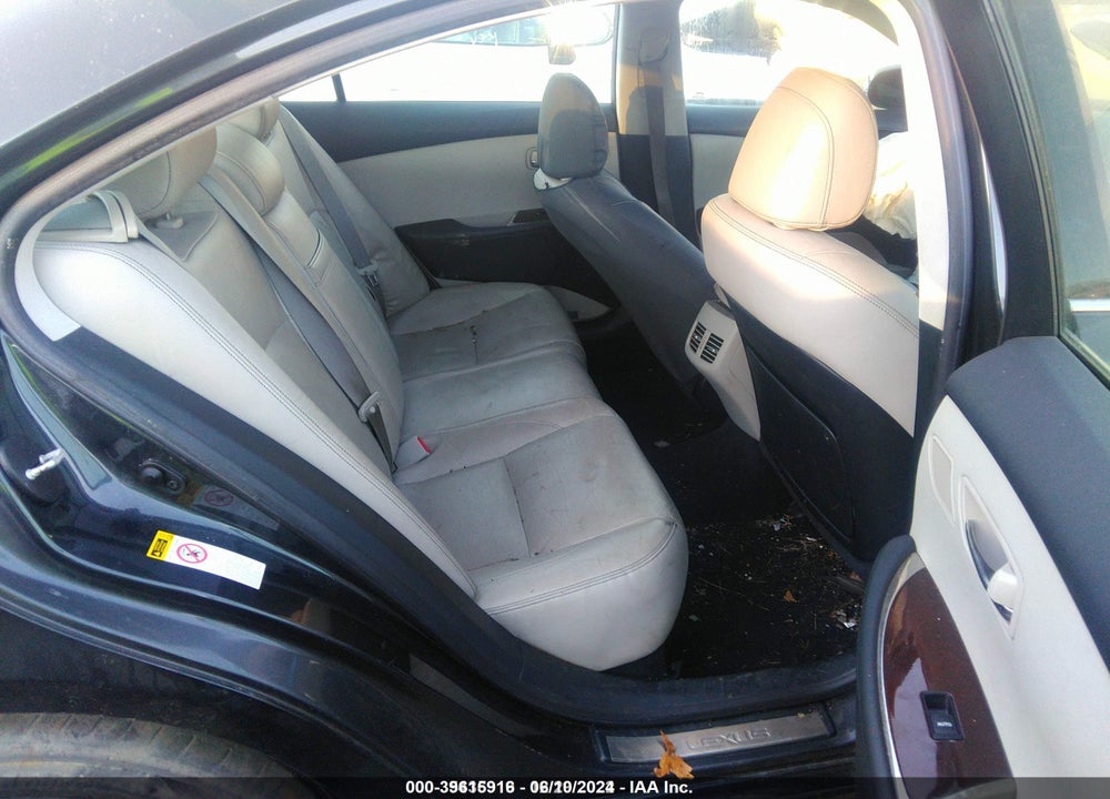 2010 LEXUS ES350 VIN: JTHBK1EG7A2365407