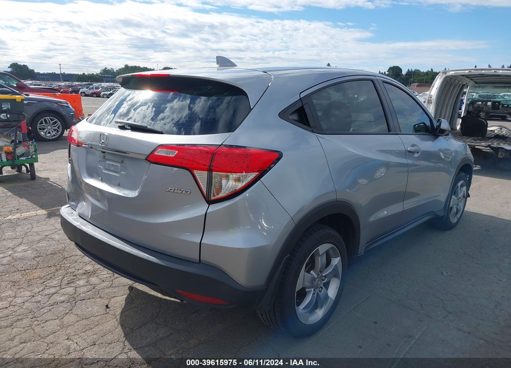 2019 HONDA HR-V LX VIN: 3CZRU6H36KG701812