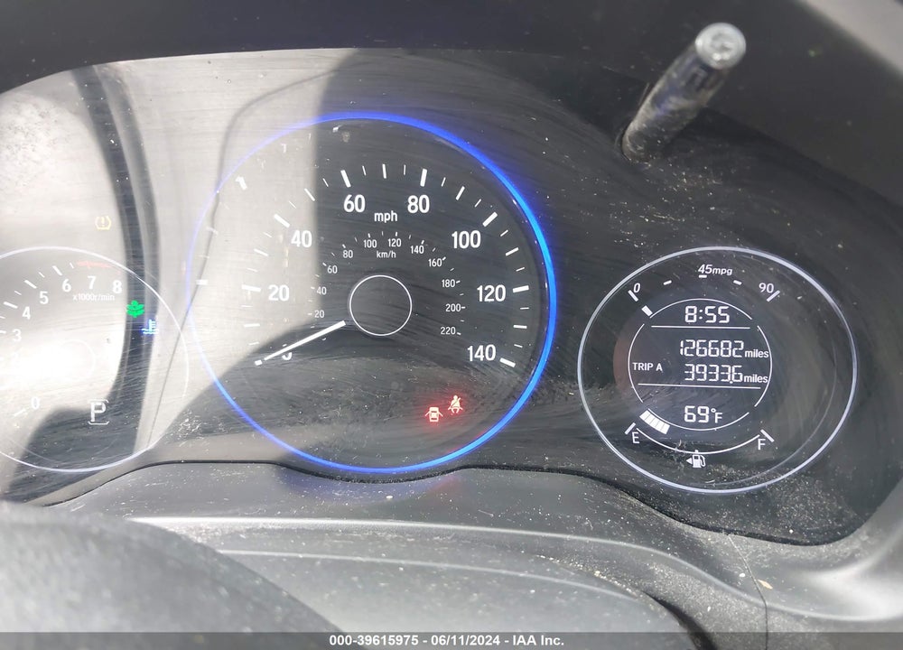 2019 HONDA HR-V LX VIN: 3CZRU6H36KG701812