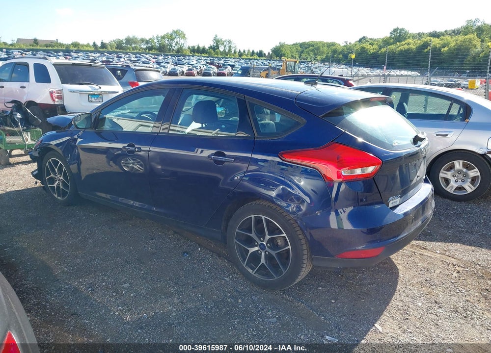 2017 FORD FOCUS SEL VIN: 1FADP3M21HL298536