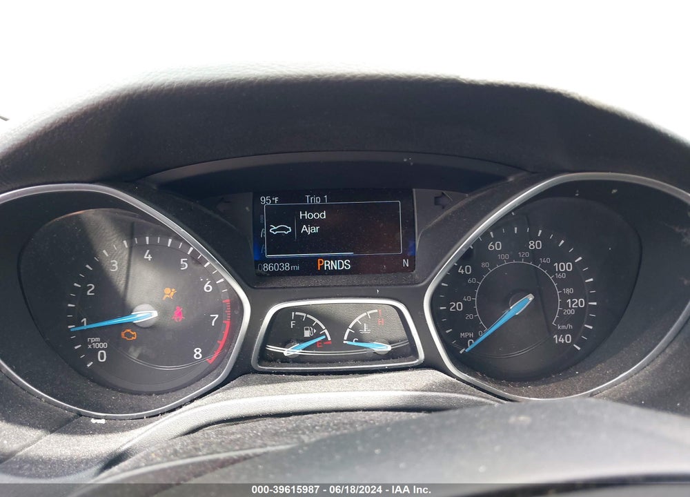 2017 FORD FOCUS SEL VIN: 1FADP3M21HL298536