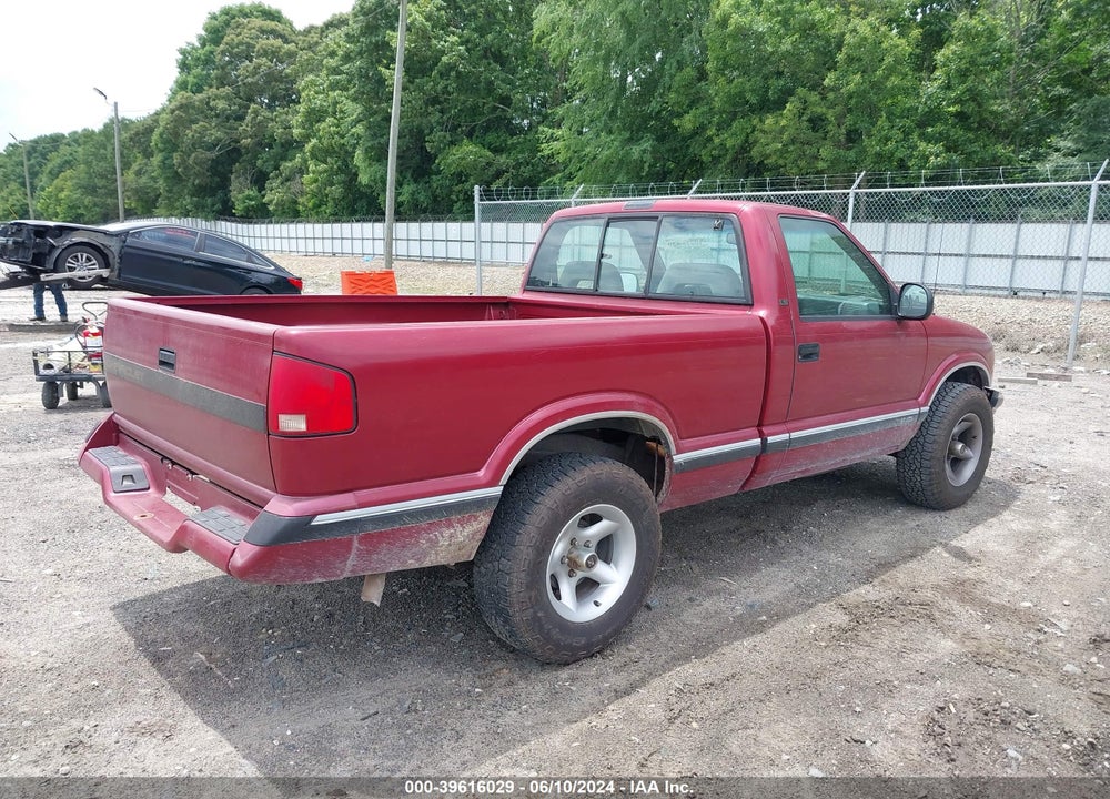1994 CHEVROLET S TRUCK S10 VIN: 1GCDT14Z5RK129683