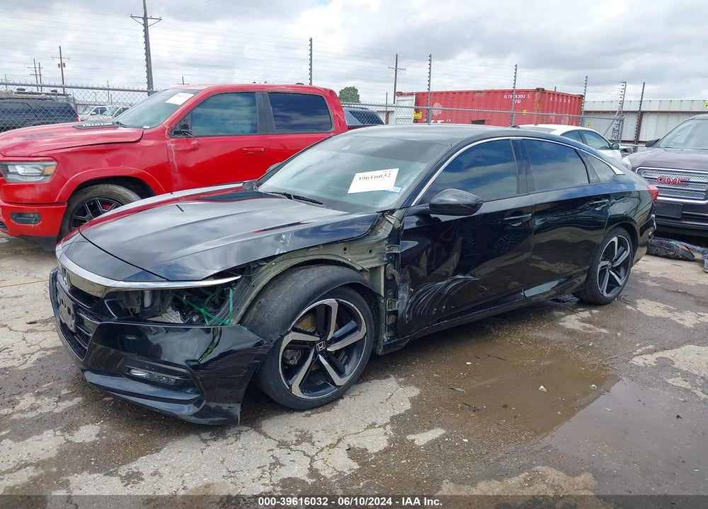 2018 HONDA ACCORD SPORT VIN: 1HGCV1F38JA205200