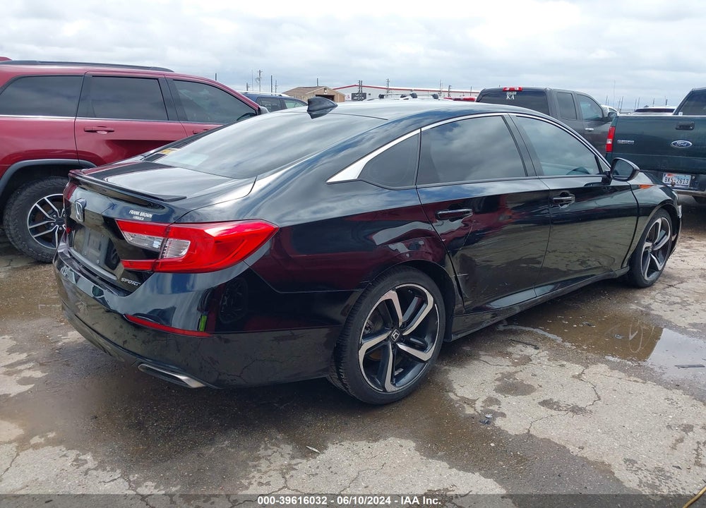 2018 HONDA ACCORD SPORT VIN: 1HGCV1F38JA205200