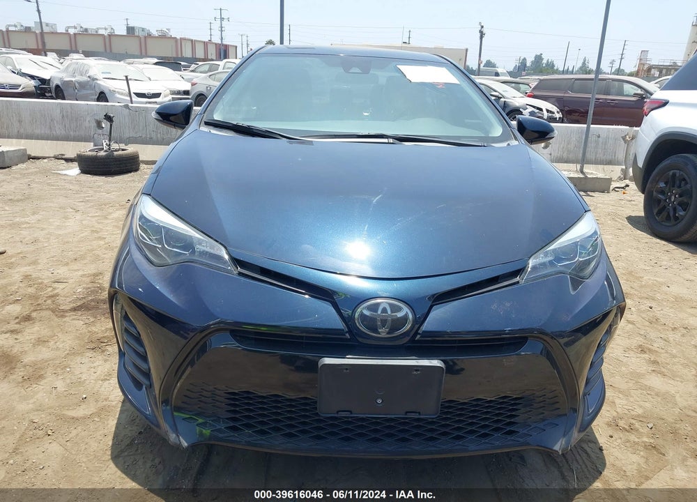 2019 TOYOTA COROLLA SE VIN: 2T1BURHE2KC165221