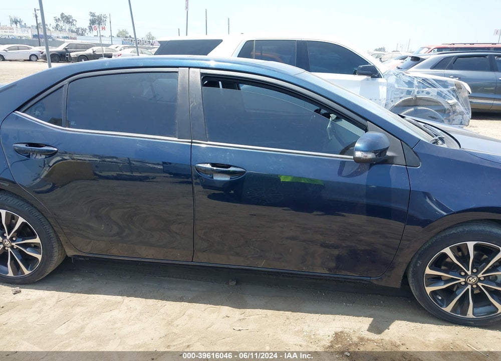 2019 TOYOTA COROLLA SE VIN: 2T1BURHE2KC165221