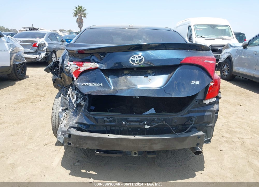 2019 TOYOTA COROLLA SE VIN: 2T1BURHE2KC165221