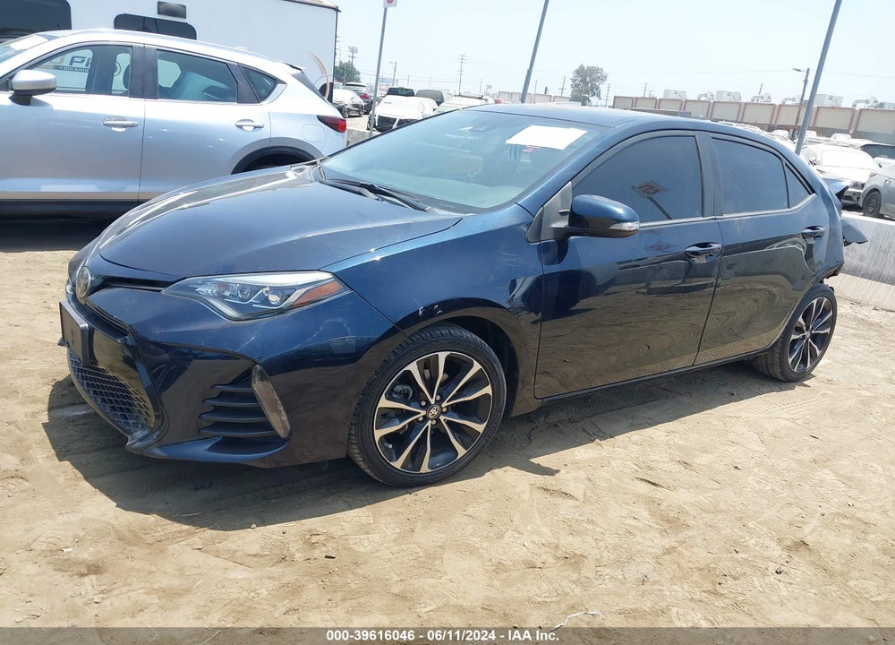2019 TOYOTA COROLLA SE VIN: 2T1BURHE2KC165221
