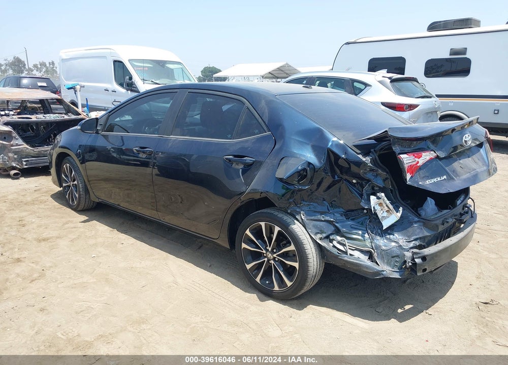 2019 TOYOTA COROLLA SE VIN: 2T1BURHE2KC165221
