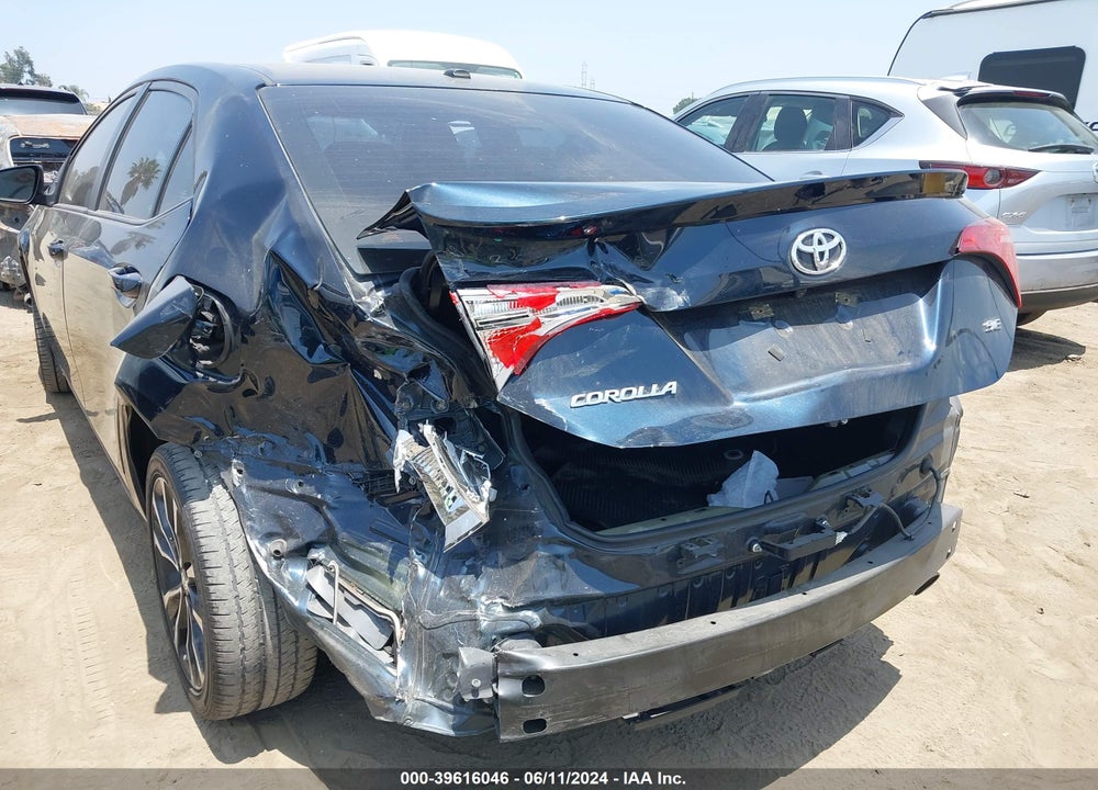 2019 TOYOTA COROLLA SE VIN: 2T1BURHE2KC165221