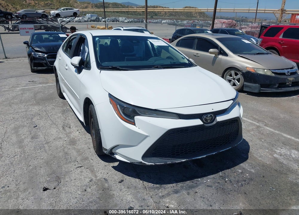 2020 TOYOTA COROLLA LE VIN: JTDEPRAE6LJ032076
