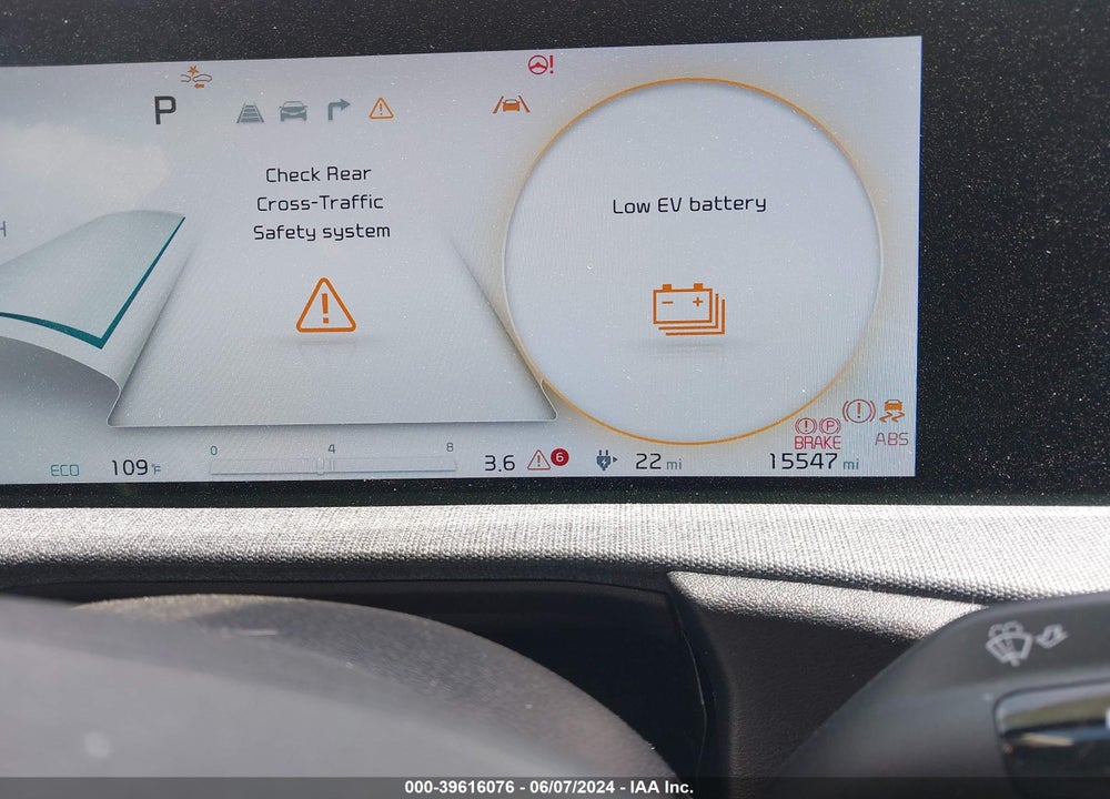 2022 KIA EV6 WIND VIN: KNDC34LA5N5080910