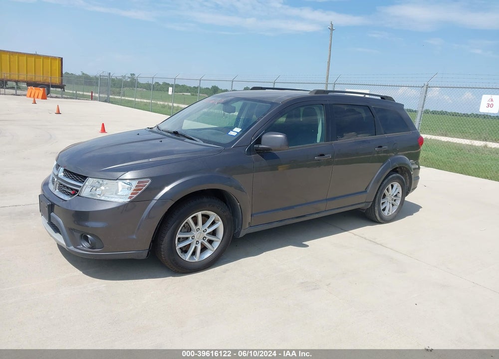 2016 DODGE JOURNEY SXT VIN: 3C4PDCBB4GT118813