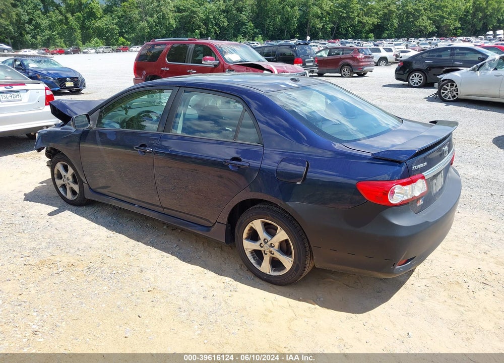 2011 TOYOTA COROLLA S VIN: 2T1BU4EE8BC752126