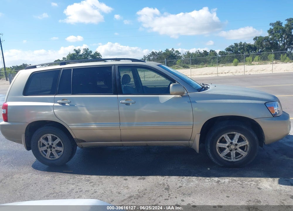2005 TOYOTA HIGHLANDER V6 VIN: JTEDP21A650082478