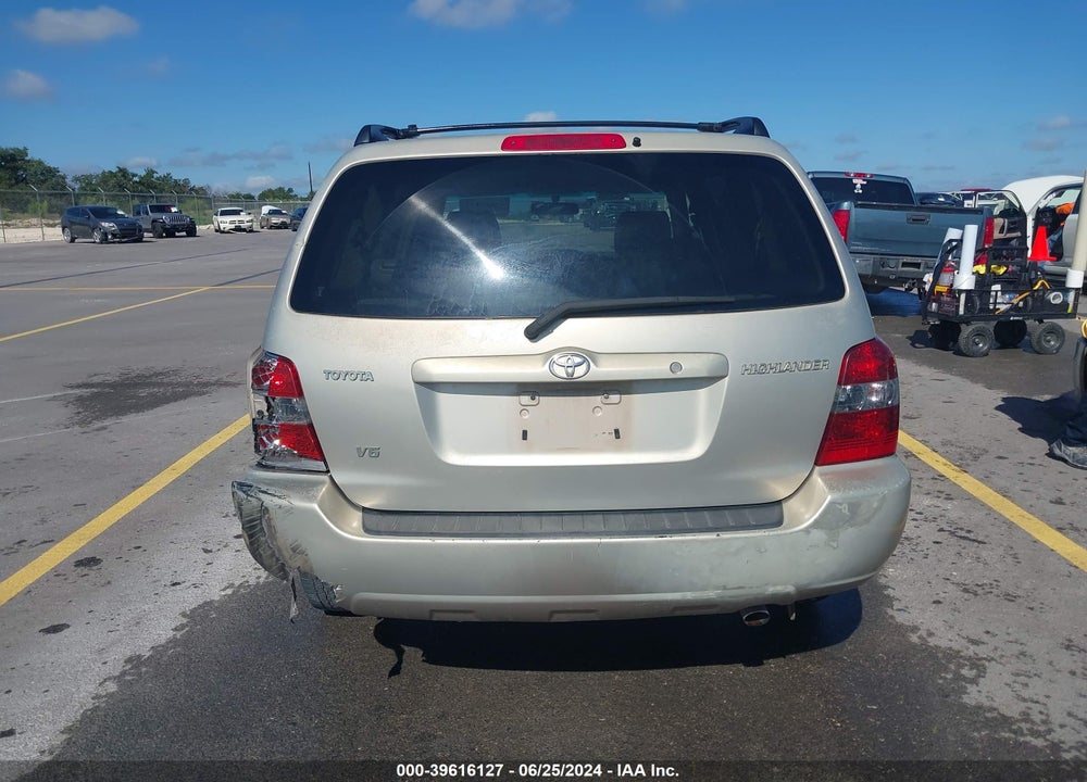 2005 TOYOTA HIGHLANDER V6 VIN: JTEDP21A650082478