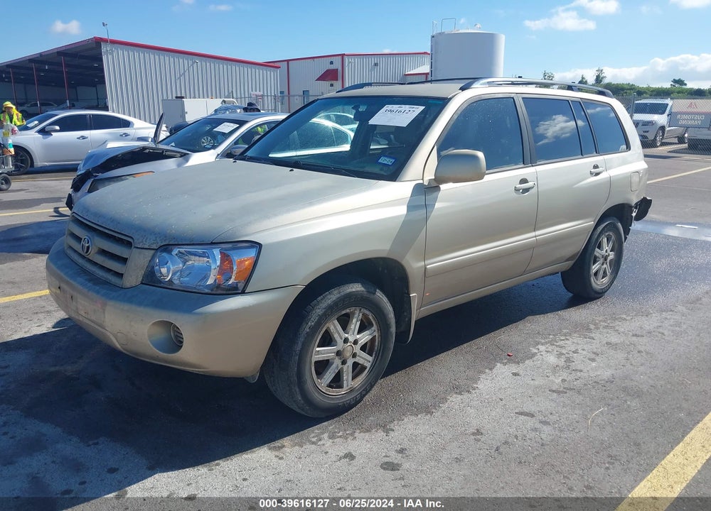2005 TOYOTA HIGHLANDER V6 VIN: JTEDP21A650082478