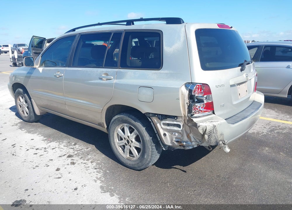 2005 TOYOTA HIGHLANDER V6 VIN: JTEDP21A650082478