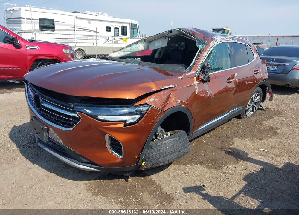 2021 BUICK ENVISION FWD ESSENCE VIN: LRBFZNR42MD061379