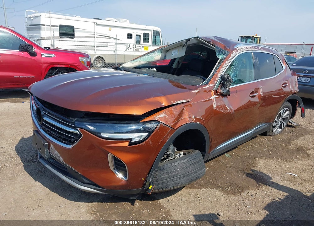 2021 BUICK ENVISION FWD ESSENCE VIN: LRBFZNR42MD061379