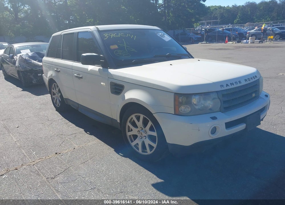 2009 LAND ROVER RANGE ROVER SPORT HSE VIN: SALSK25459A212256