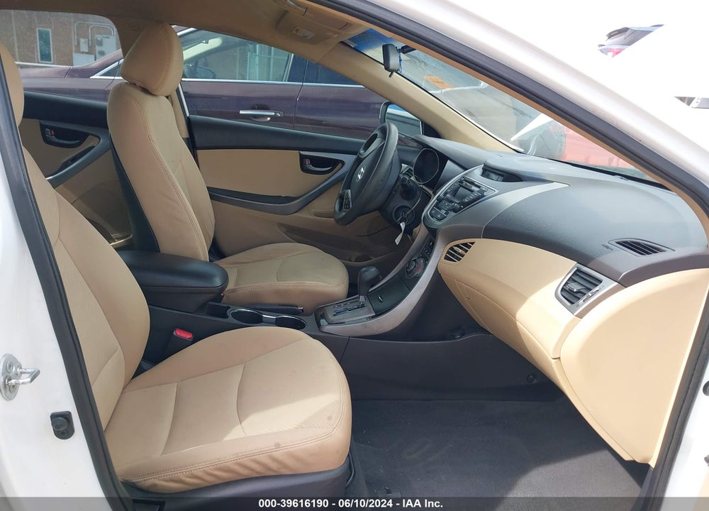 2013 HYUNDAI ELANTRA GLS VIN: 5NPDH4AE5DH345058