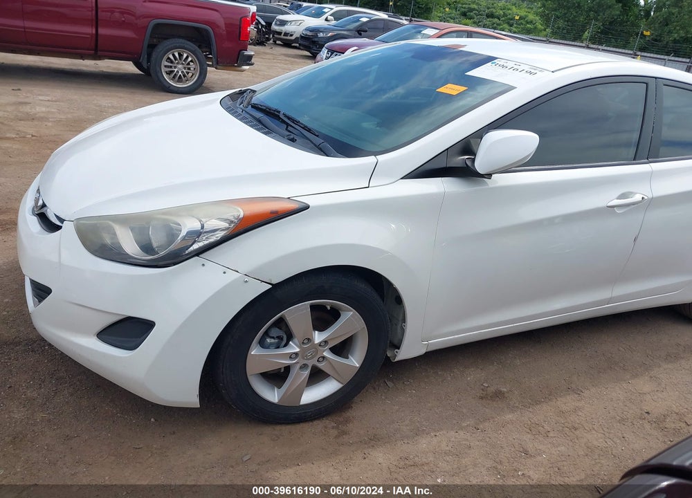 2013 HYUNDAI ELANTRA GLS VIN: 5NPDH4AE5DH345058