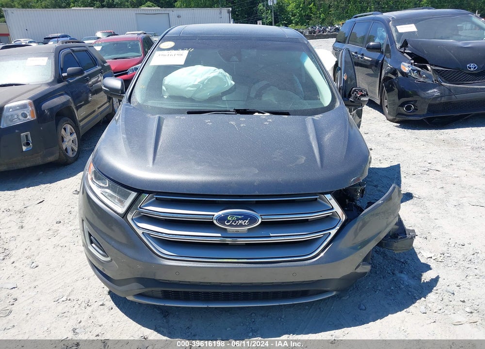 2017 FORD EDGE TITANIUM VIN: 2FMPK4K95HBC47614