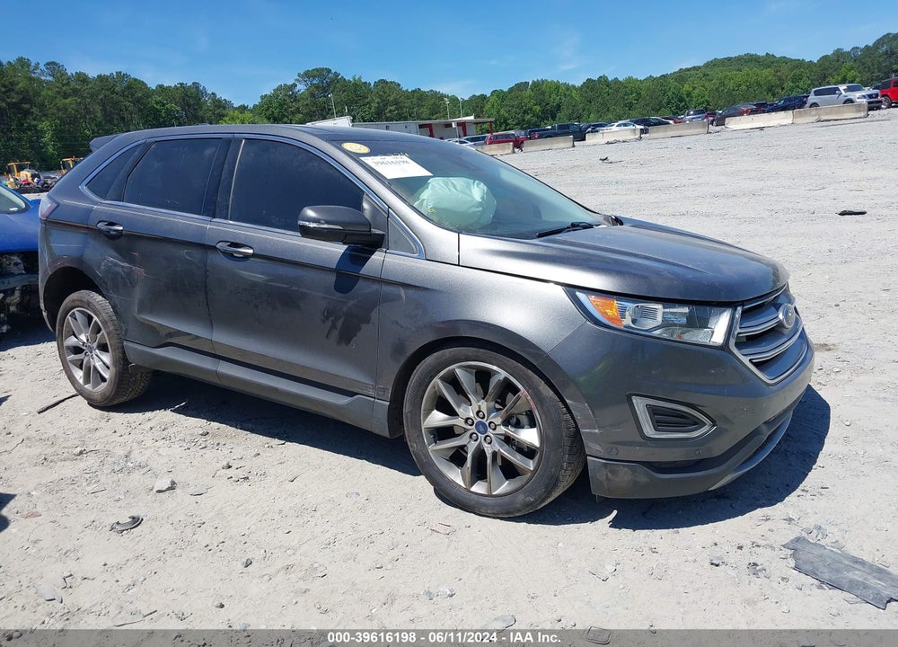 2017 FORD EDGE TITANIUM VIN: 2FMPK4K95HBC47614