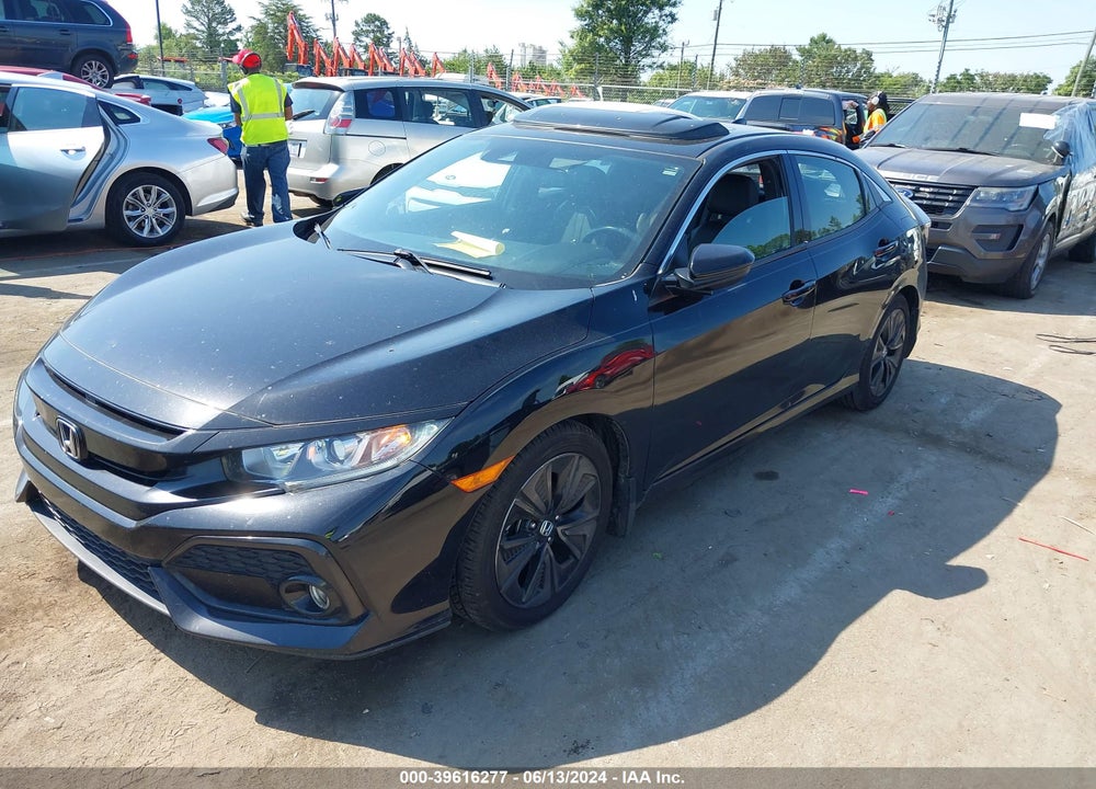 2019 HONDA CIVIC EX-L VIN: SHHFK7H82KU207192