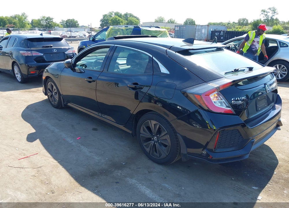 2019 HONDA CIVIC EX-L VIN: SHHFK7H82KU207192