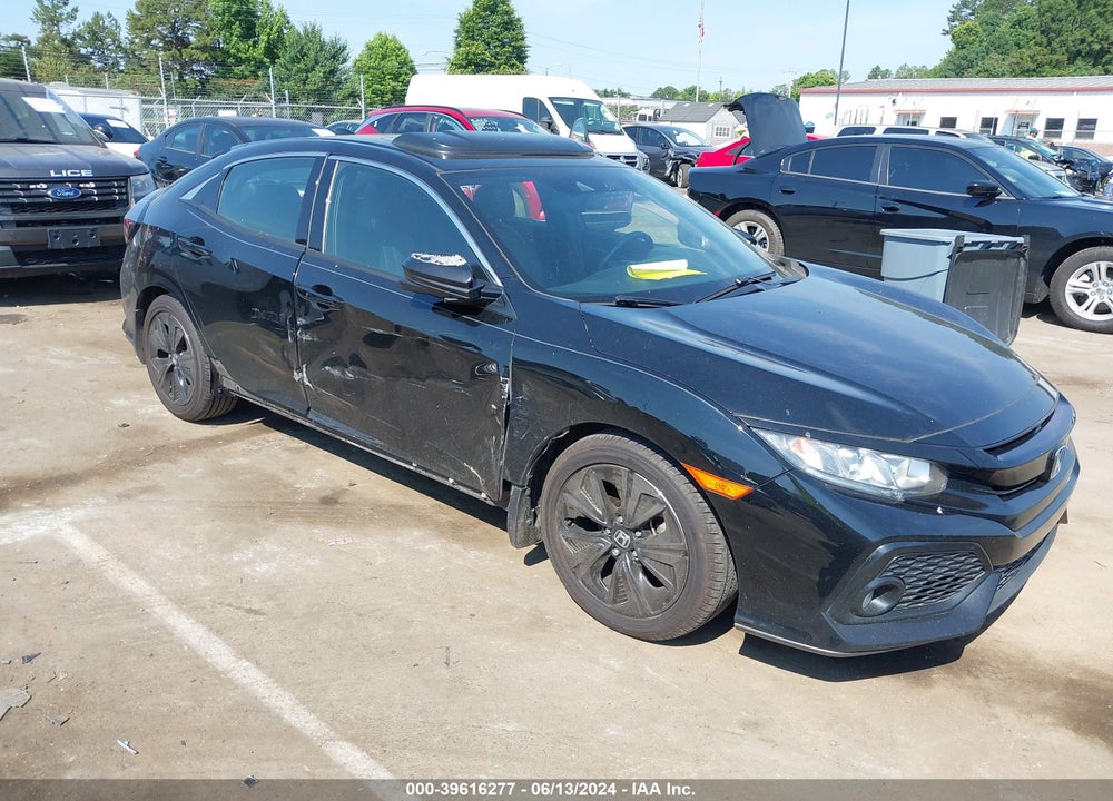2019 HONDA CIVIC EX-L VIN: SHHFK7H82KU207192