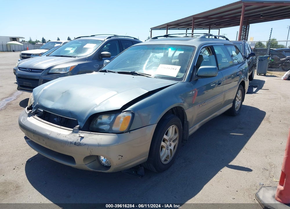 2002 SUBARU OUTBACK LIMITED VIN: 4S3BH686127659633