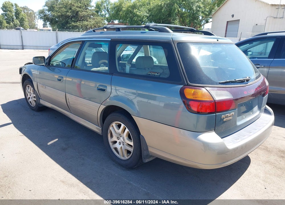 2002 SUBARU OUTBACK LIMITED VIN: 4S3BH686127659633