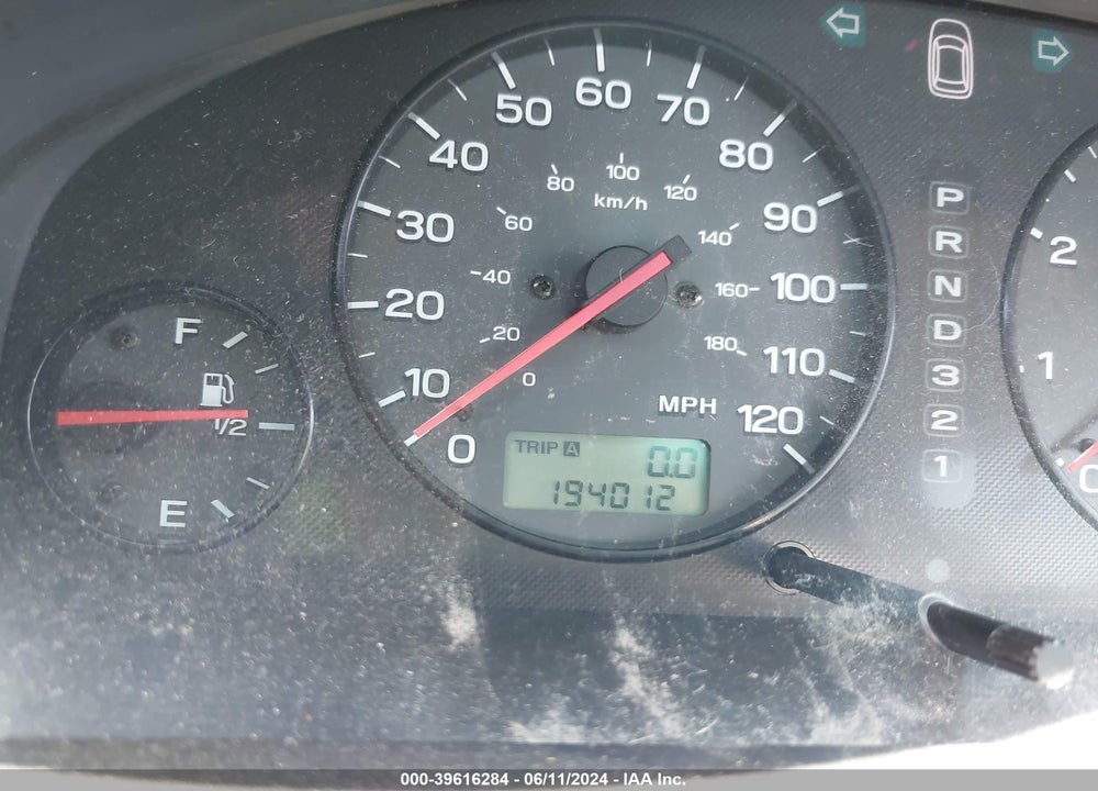 2002 SUBARU OUTBACK LIMITED VIN: 4S3BH686127659633